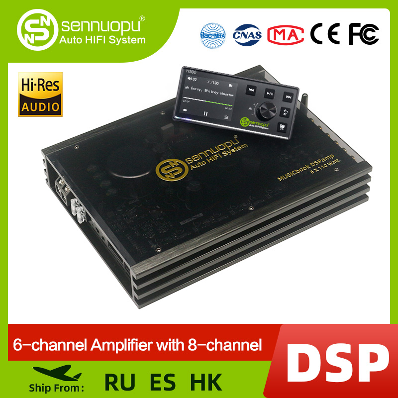 Car Dsp Amplifier 8 Channel - Sennuopu X680 8 ช่อง DSP เสียงรถยนต์สําหรับรถยนต์