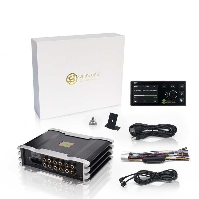 Car Dsp Amplifier 8 Channel - แอมพลิฟายเออร์รถยนต์ OEM Class AB 4 แชนแนล