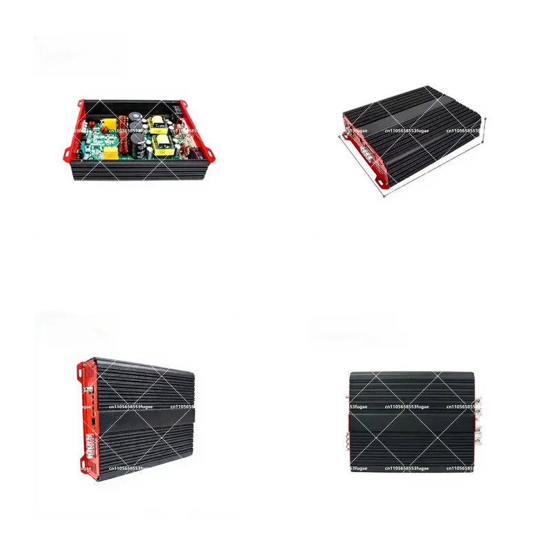 Monoblock Car Amplifier 5000W - เครื่องขยายเสียงรถยนต์แบบโมโนบล็อก 5000W คลาส D สำหรับระบบเสียงซับวูฟเฟอร์