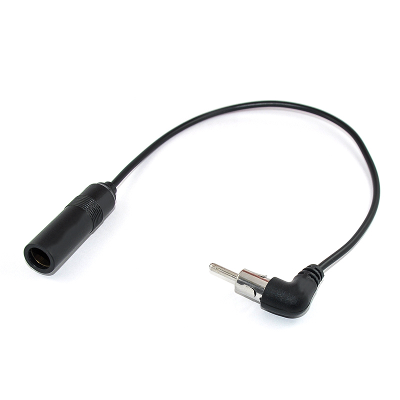 Car Audio Line Output Converter - รถสเตอริโอวิทยุอะแดปเตอร์เสาอากาศวิทยุ FM Aerial Extension รถทั่วไปข้อศอกเสาอากาศชายหญิงปลั๊กสาย