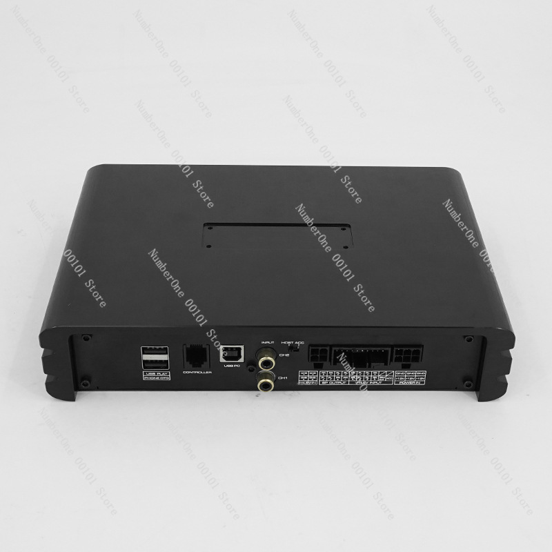 Car Dsp 12 Channel Optical - ระบบคาราโอเกะในรถยนต์พร้อมแอมพลิฟายเออร์ DSP 12 แชนแนล รองรับ AUX,