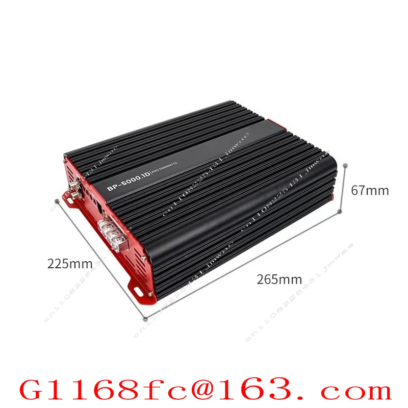 Monoblock Car Amplifier 5000W - 1 ชิ้น BP-5000 5000W เครื่องขยายเสียงรถยนต์โมโนบล็อกดีเจ เพาเวอร์แอมป์คลาส