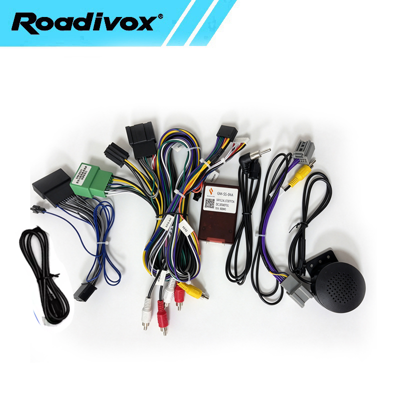 Car Audio Line Output Converter - ชุดสายไฟวิทยุรถยนต์ อะแดปเตอร์แปลงไฟ แคนบัส สำหรับ Opel Astra