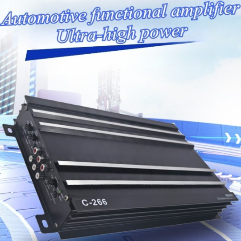 Car Audio Amplifier 4 Channel 2000W - เครื่องขยายเสียงรถยนต์ 4 แชนแนล กำลังขับสูง สำหรับรถยนต์ทุกประเภท ระดับ