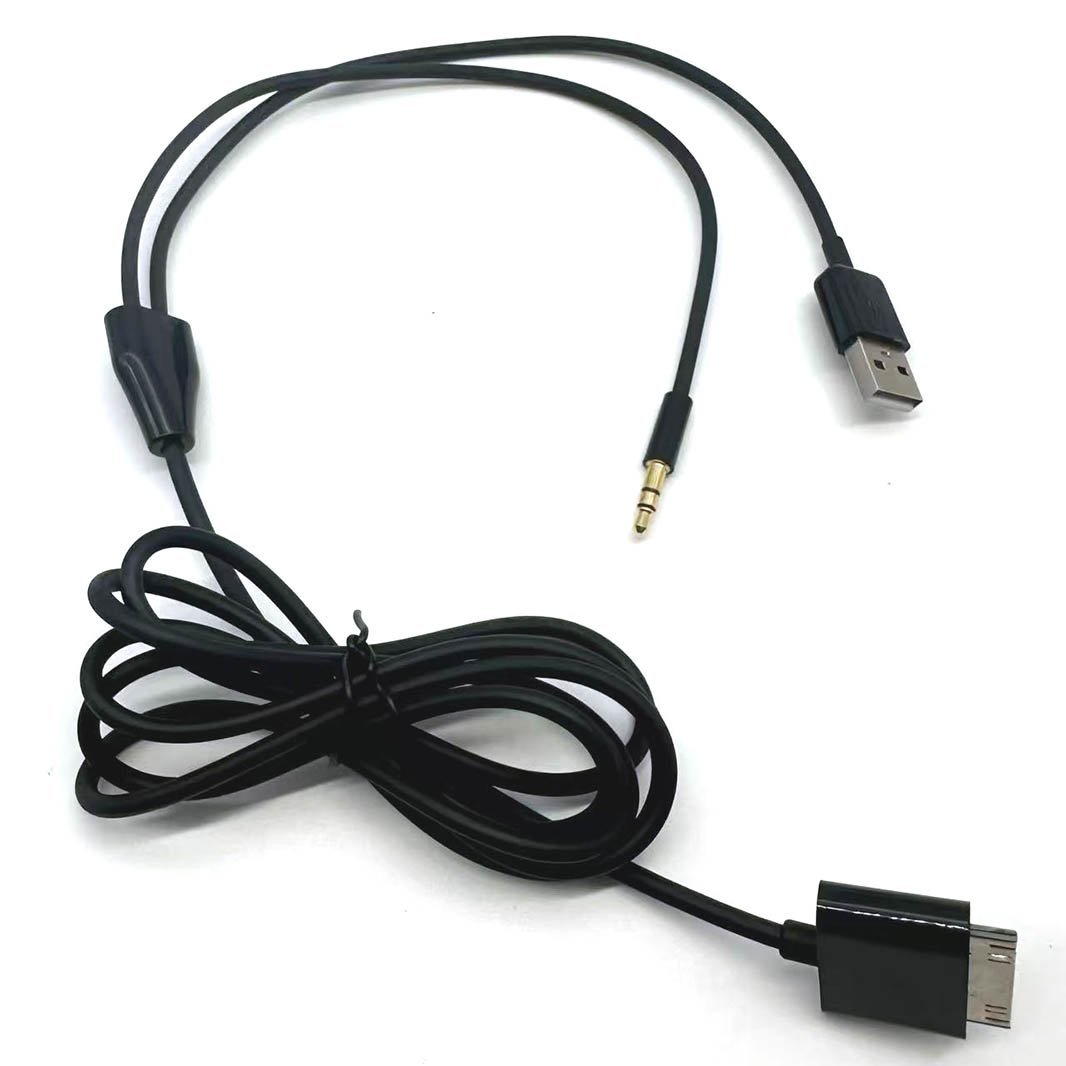 Car Audio Line Output Converter - 1 ชิ้น 30 พินถึง 3.5 มม.รถ