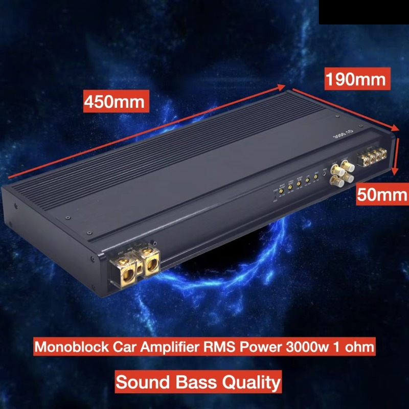 EXAD Choice SQ เครื่องขยายเสีย - Car Subwoofer Amplifier 3000W Rms บทวิจารณ์และราคา