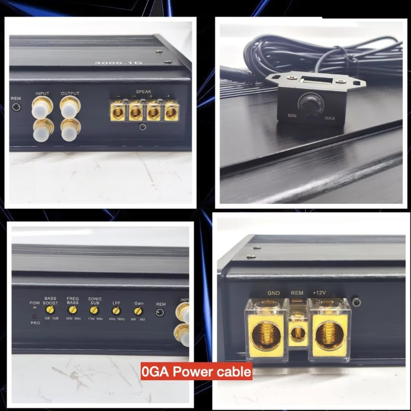 EXAD Choice SQ เครื่องขยายเสีย - Car Subwoofer Amplifier 3000W Rms บทวิจารณ์และราคา
