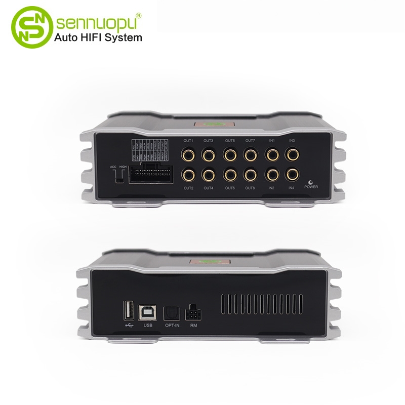เครื่องขยายเสียงรถยนต์ DSP แบบ - Car Dsp Amplifier 8 Channel บทวิจารณ์และราคา