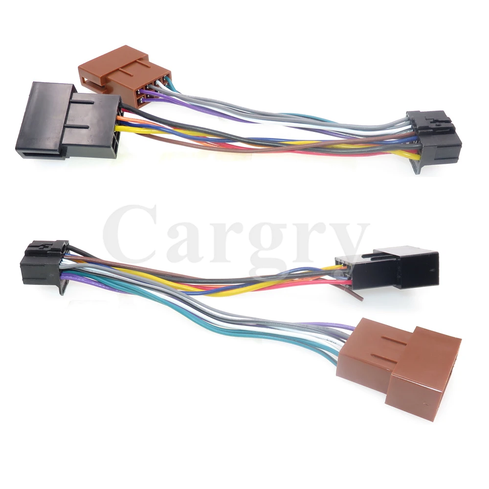 ชุดสายเคเบิล ISO แบบ 16 พิน 1  - Car Audio Line Output Converter บทวิจารณ์และราคา