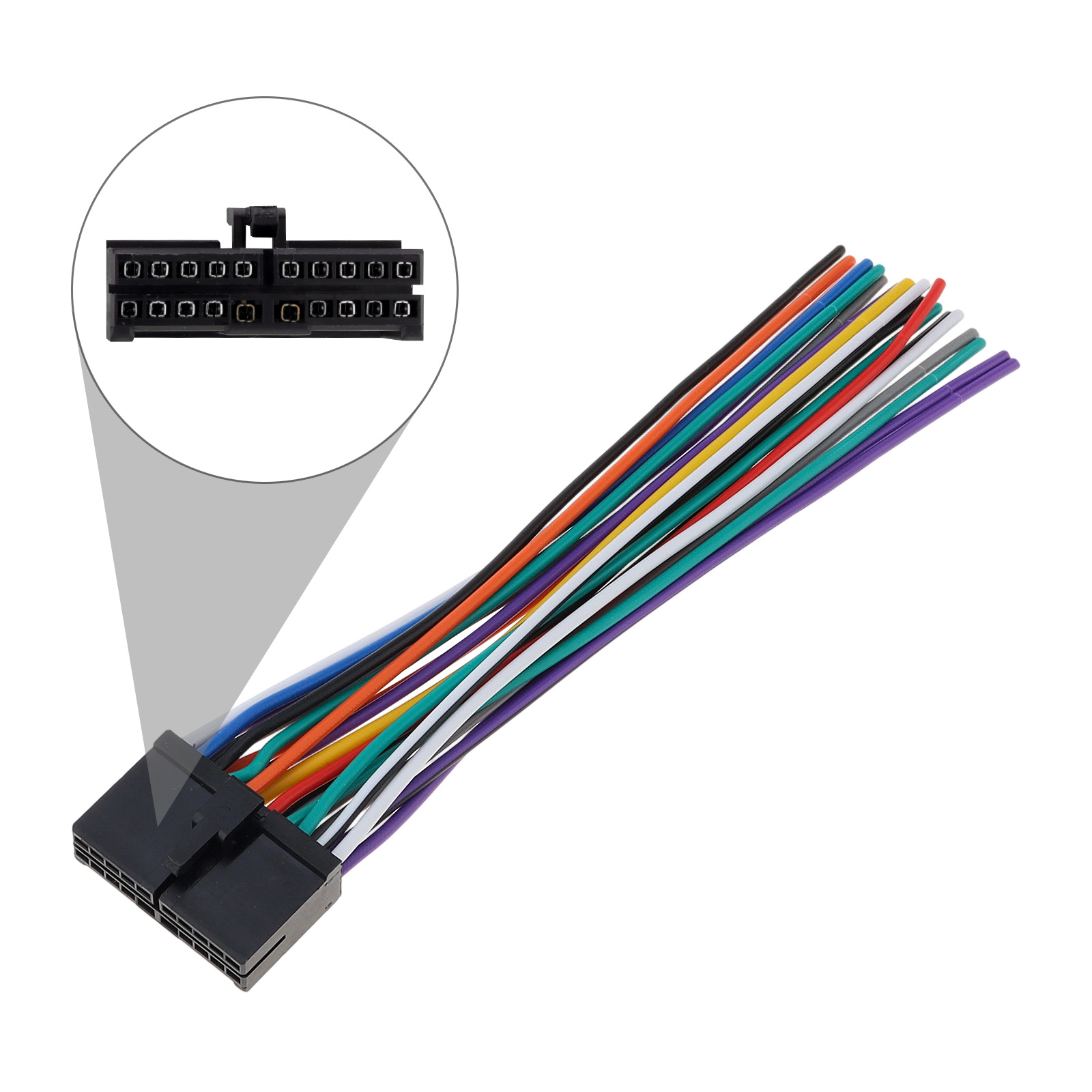 12V 20pin ซีดีรถ/DVD วิทยุสเตอ - Car Audio Line Output Converter บทวิจารณ์และราคา