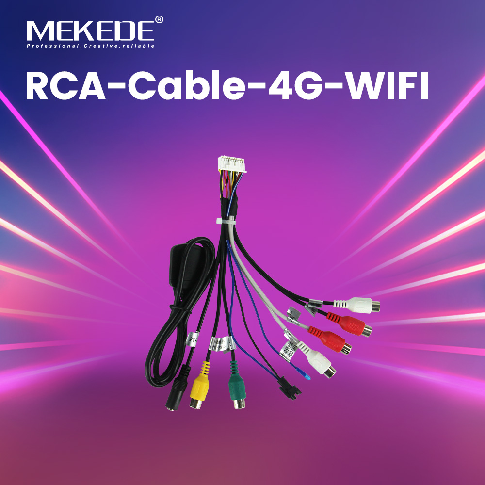 MEKEDE 20 Pin RCA Audio Video  - Car Audio Line Output Converter บทวิจารณ์และราคา