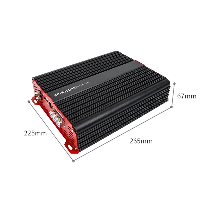 เครื่องขยายเสียงรถยนต์ Suoer B - Monoblock Car Amplifier 5000W บทวิจารณ์และราคา