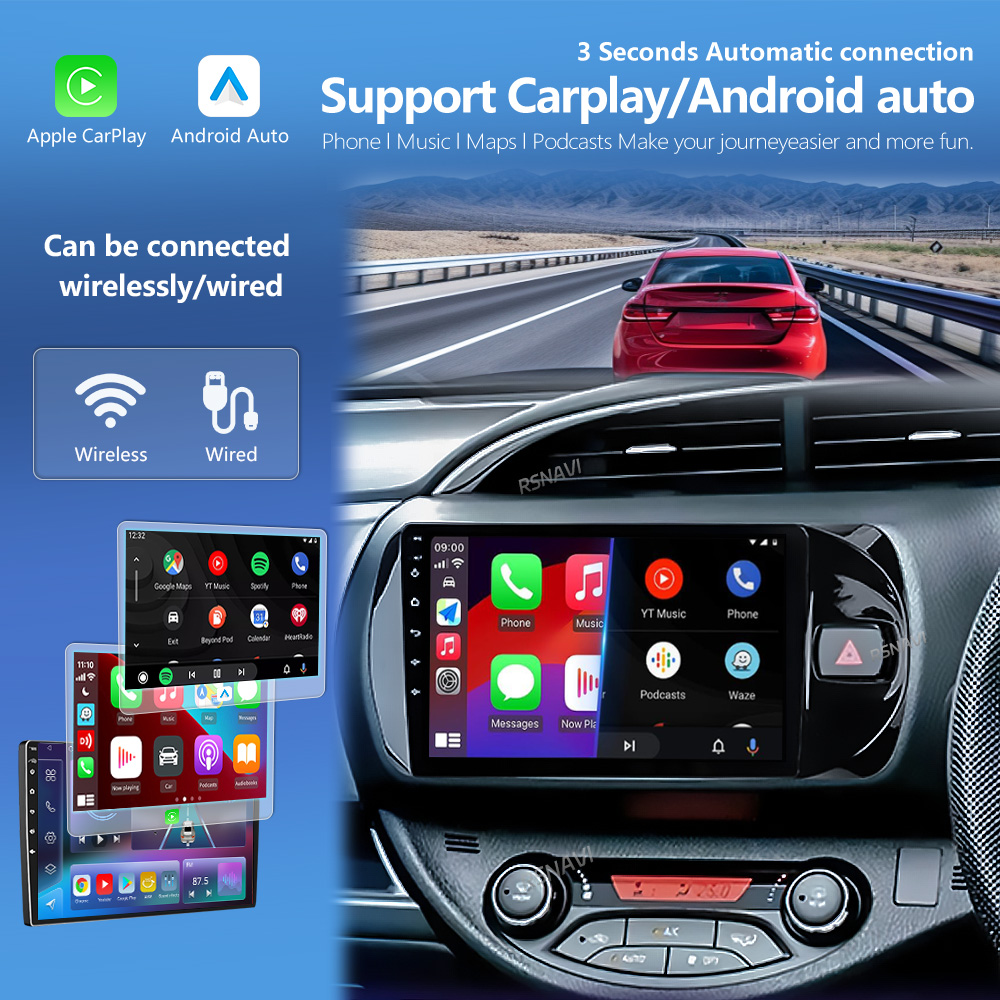สำหรับ Toyota Vitz 3 III XP130 - Car Dsp With Android App Control บทวิจารณ์และราคา