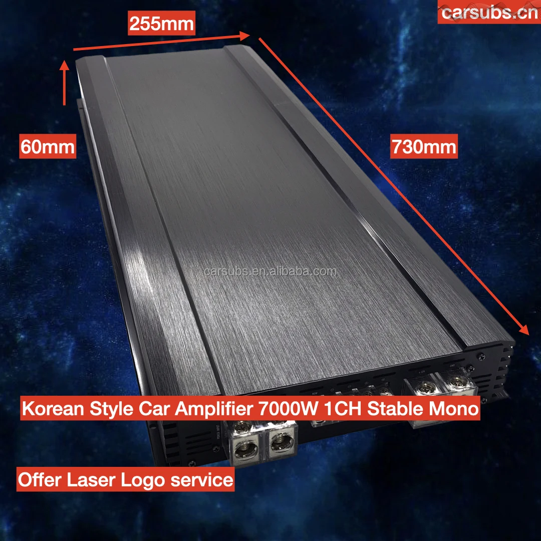 แอมป์ซับวูฟเฟอร์รถยนต์ 7K บอร์ - Car Amplifier Class D 1 Ohm Stable บทวิจารณ์และราคา