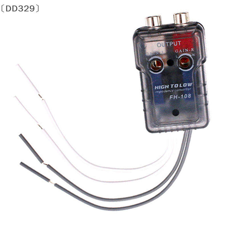 ตัวแปลงความถี่ต่ำแบบหน่วงเวลา〔 - Car Audio Line Output Converter บทวิจารณ์และราคา