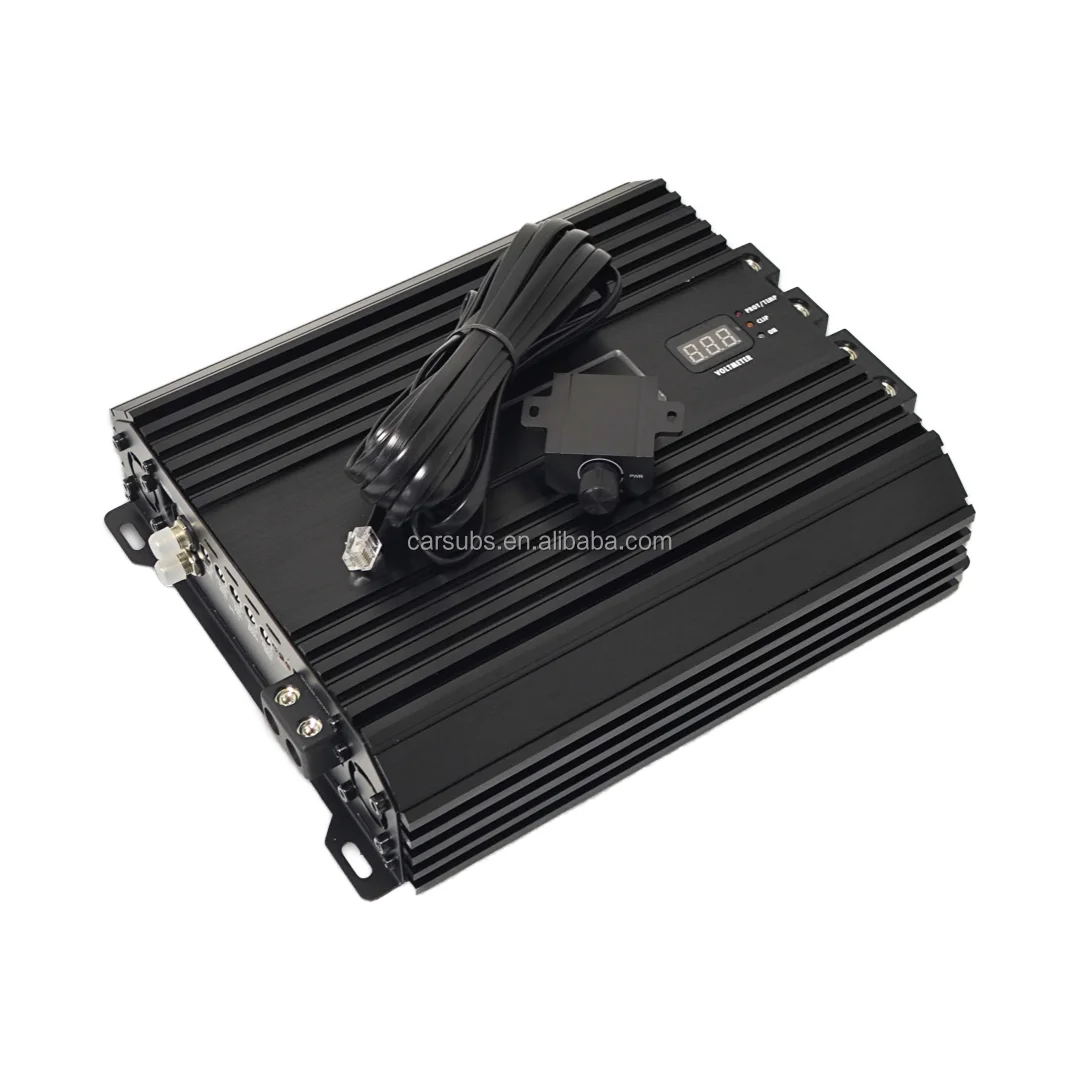 แอมพลิฟายเออร์ซับวูฟเฟอร์รถยนต - Monoblock Car Amplifier 5000W บทวิจารณ์และราคา