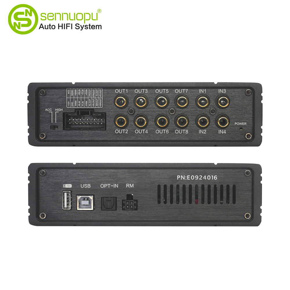 เซนนูโอปู DS-M8 เครื่องขยายเสี - Car Dsp Amplifier 8 Channel บทวิจารณ์และราคา