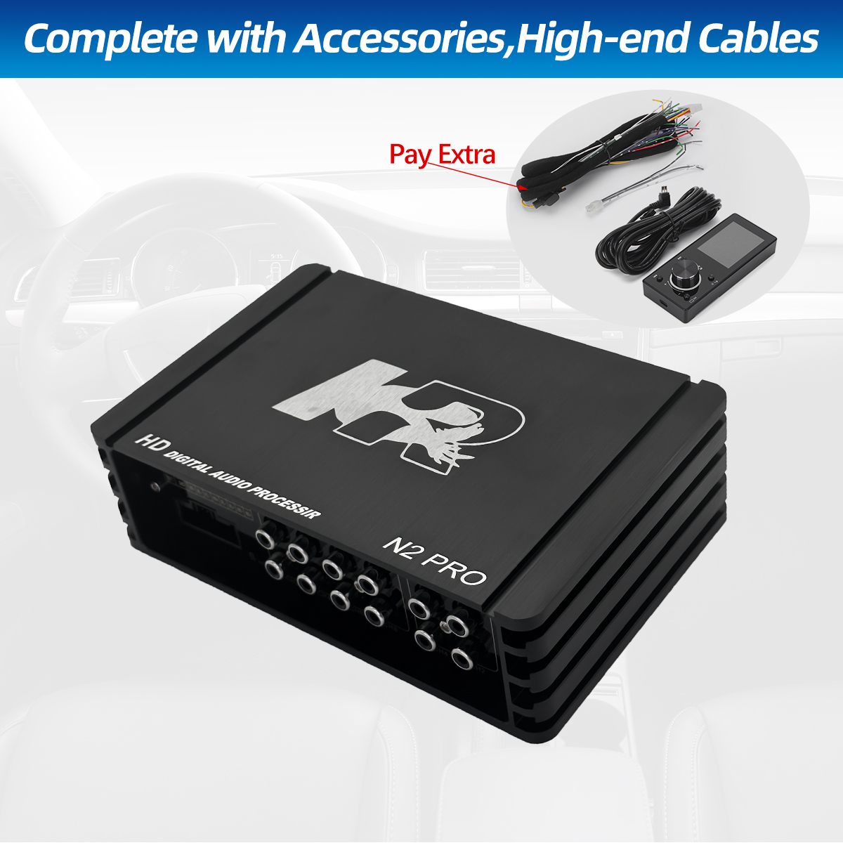 แอมพลิฟายเออร์รถยนต์อลูมิเนียม - Car Dsp Processor 31 Band Eq บทวิจารณ์และราคา