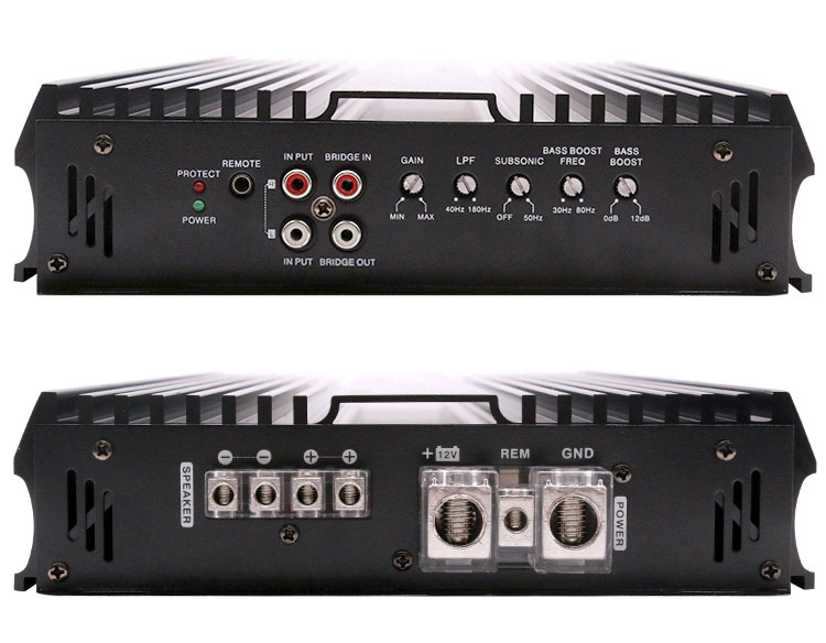 เพาเวอร์แอมป์รถยนต์คลาส D ช่อง - Car Audio Amplifier 4 Channel 2000W บทวิจารณ์และราคา