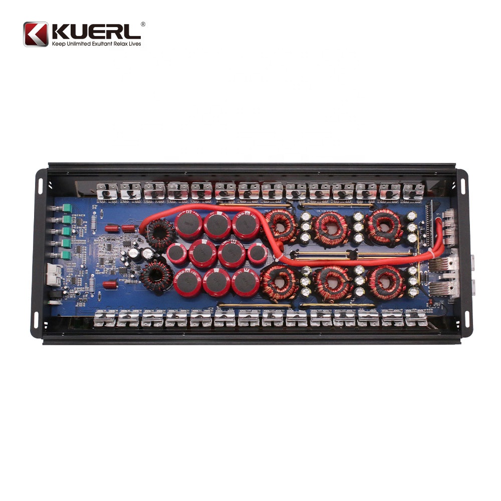 เพาเวอร์แอมป์รถยนต์คลาส D ช่อง - Car Audio Amplifier 4 Channel 2000W บทวิจารณ์และราคา
