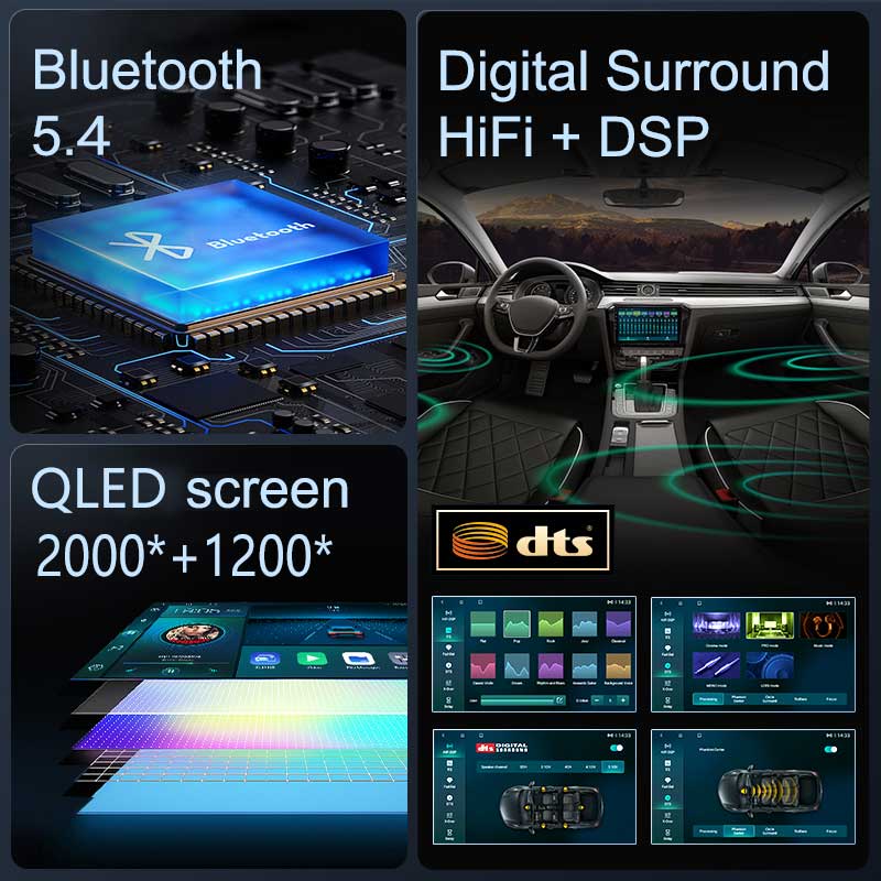 Android 16 สำหรับ Toyota Avens - Car Dsp With Android App Control บทวิจารณ์และราคา