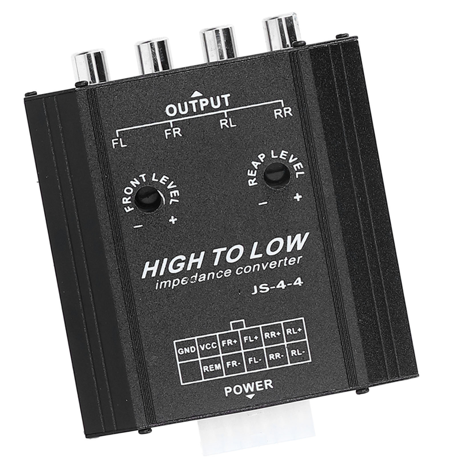 ตัวแปลงอิมพีแดนซ์เสียง 12V 4 ช - Car Audio Line Output Converter บทวิจารณ์และราคา