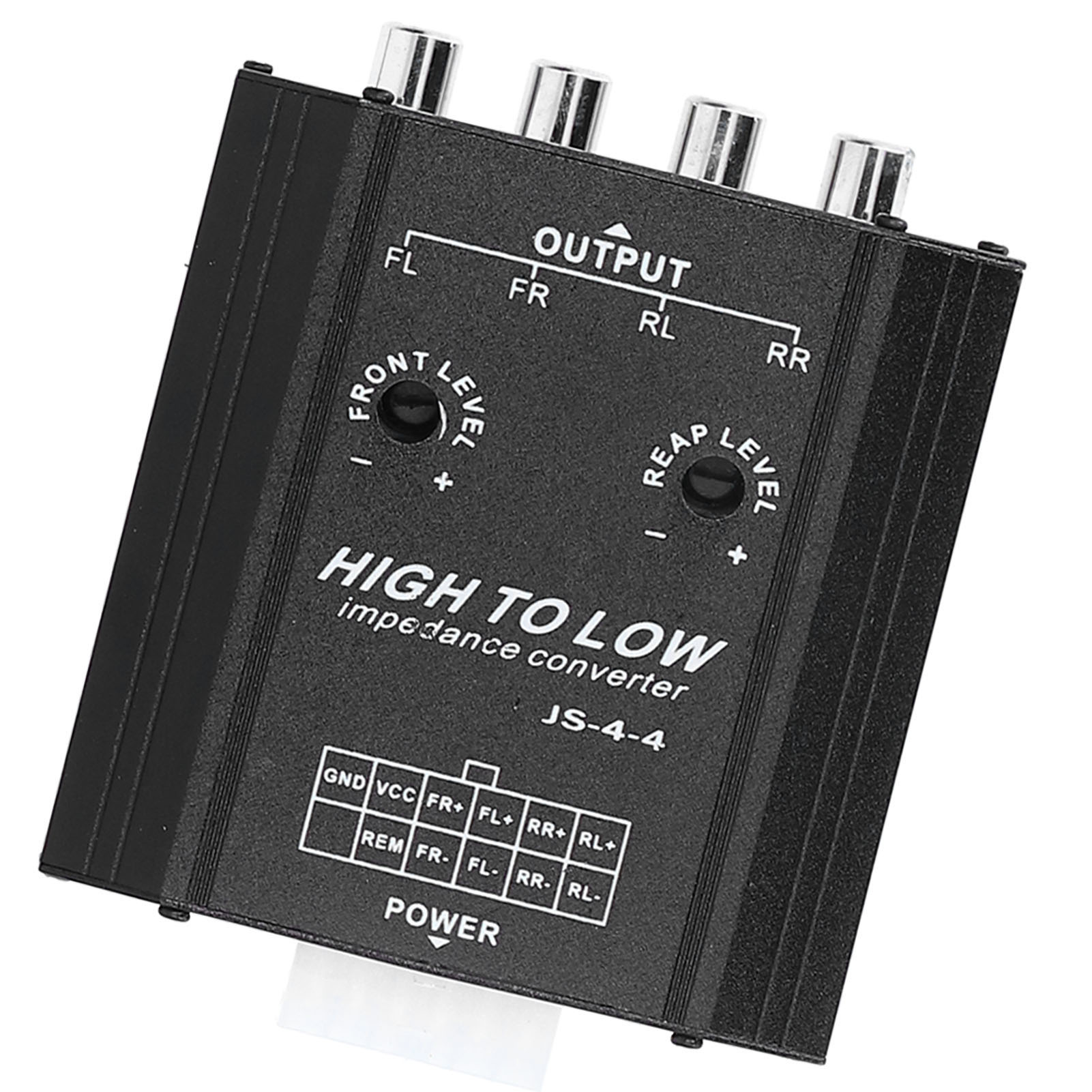 ตัวแปลงอิมพีแดนซ์เสียง 12V 4 ช - Car Audio Line Output Converter บทวิจารณ์และราคา