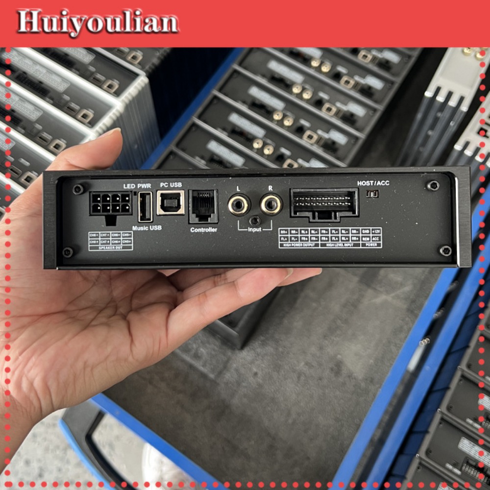 แอมป์ DSP ระดับมืออาชีพ 8 แชนแ - Car Dsp Processor 31 Band Eq บทวิจารณ์และราคา