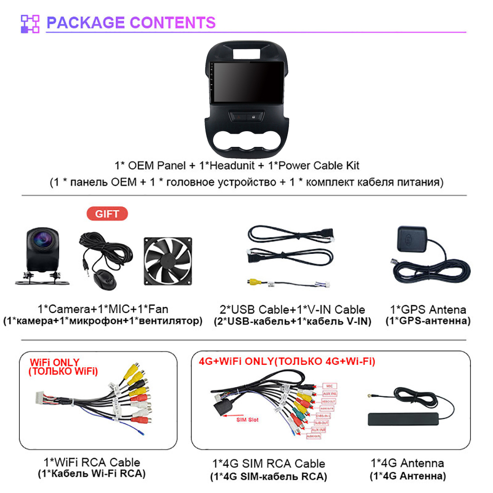 สำหรับฟอร์ด เรนเจอร์ ปี 2011 - - Car Dsp With Android App Control บทวิจารณ์และราคา
