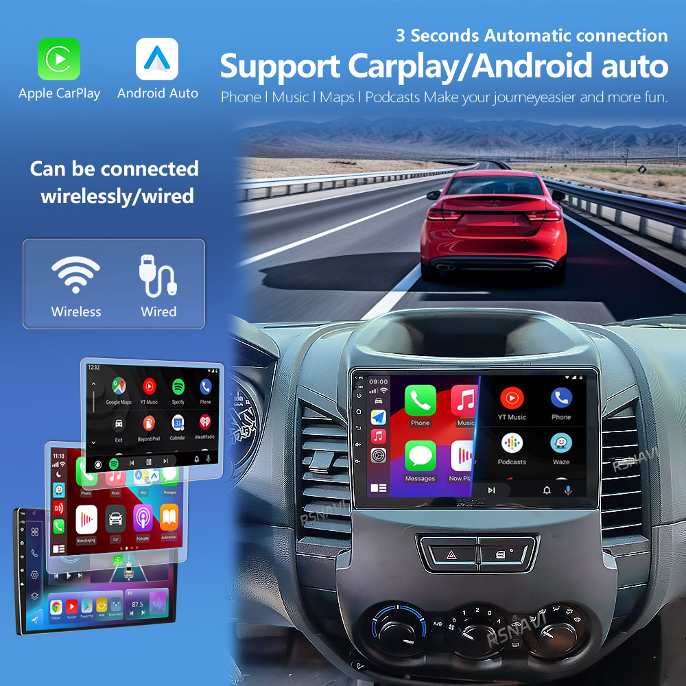 สำหรับฟอร์ด เรนเจอร์ ปี 2011 - - Car Dsp With Android App Control บทวิจารณ์และราคา