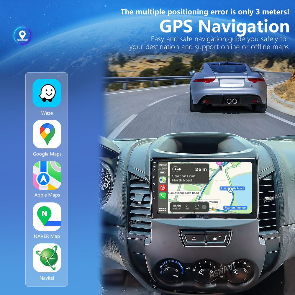 สำหรับฟอร์ด เรนเจอร์ ปี 2011 - - Car Dsp With Android App Control บทวิจารณ์และราคา