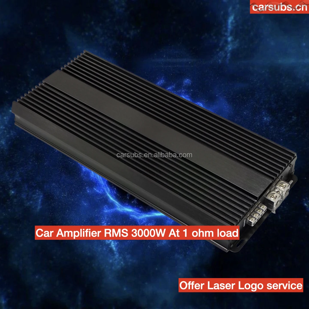 แอมพลิฟายเออร์ซับวูฟเฟอร์รถยนต - Monoblock Car Amplifier 5000W บทวิจารณ์และราคา