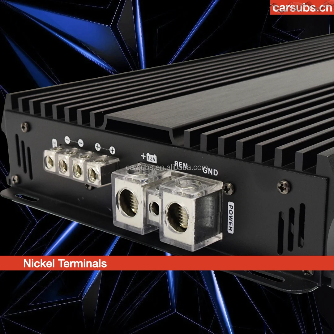 แอมพลิฟายเออร์ซับวูฟเฟอร์รถยนต - Monoblock Car Amplifier 5000W บทวิจารณ์และราคา