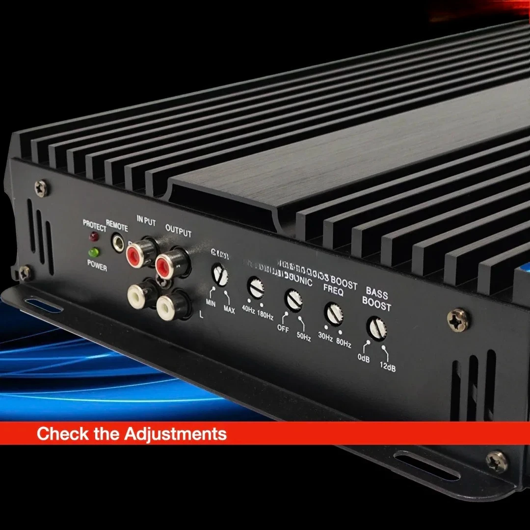 แอมป์ซับวูฟเฟอร์รถยนต์ คลาส D  - Monoblock Car Amplifier 5000W บทวิจารณ์และราคา