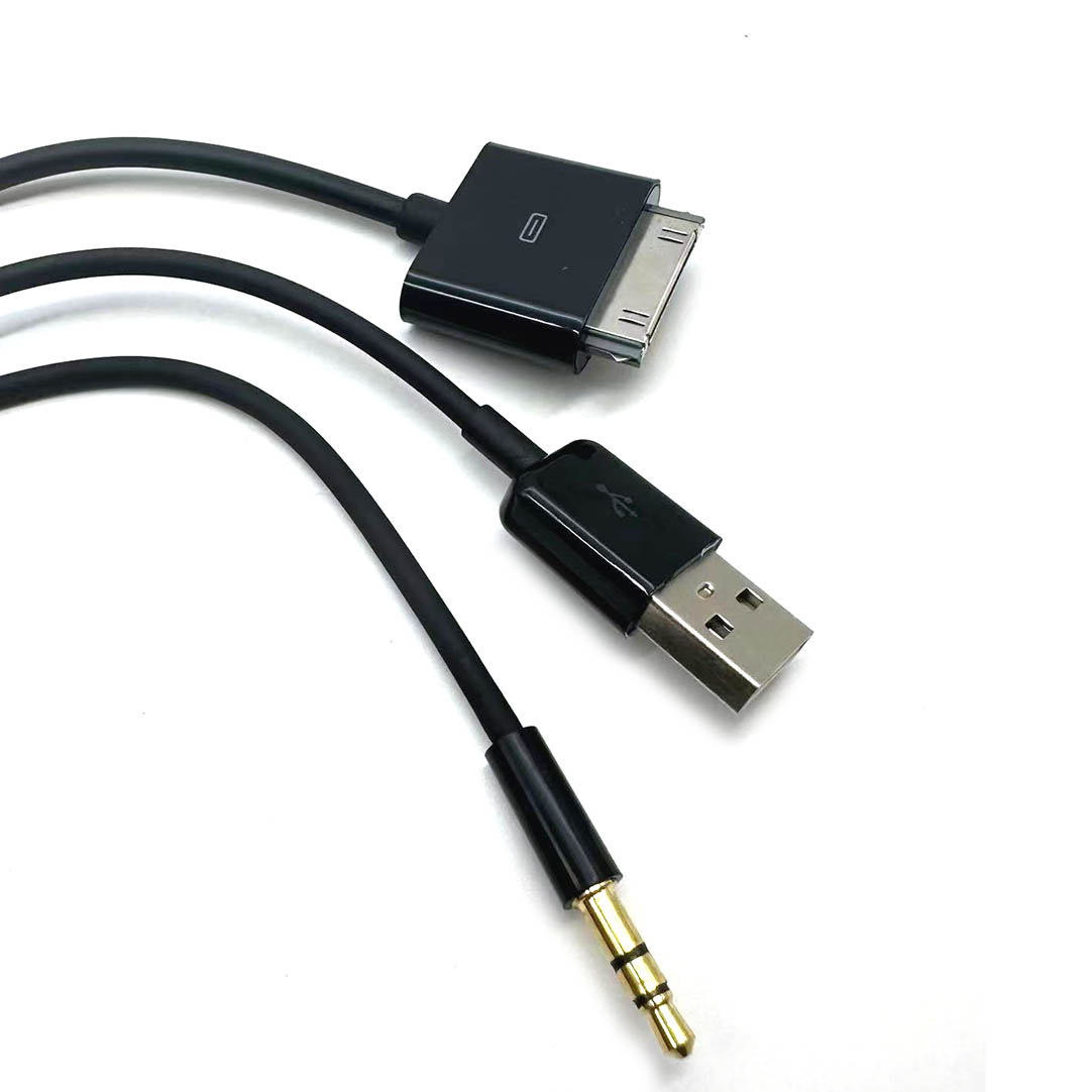 1 ชิ้น 30 พินถึง 3.5 มม.รถ AUX - Car Audio Line Output Converter บทวิจารณ์และราคา